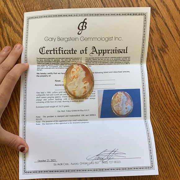 Gorgeous Lady Cameo - Picture 1 of 6